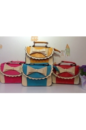  Colourful Ribbon Sling Bag