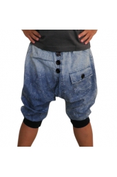 Hareem Berms(Washed Cotton Denim)