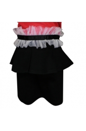 Black High Waist Mini Skirt