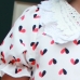 Heartshaped Printed Blouse