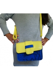 Reptile Texture Sling/Clutch Bag