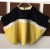 Blue/Yellow Poncho