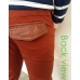 Dark Red Skinny Pants