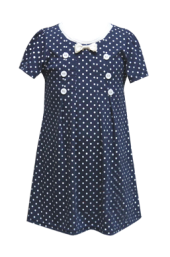 AO11208-Poka Dot Dress AO11208-Poka Dot Dress